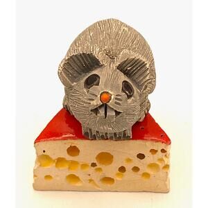 Vintage Artesania Rinconada Uruguay Mouse Circa 1970s